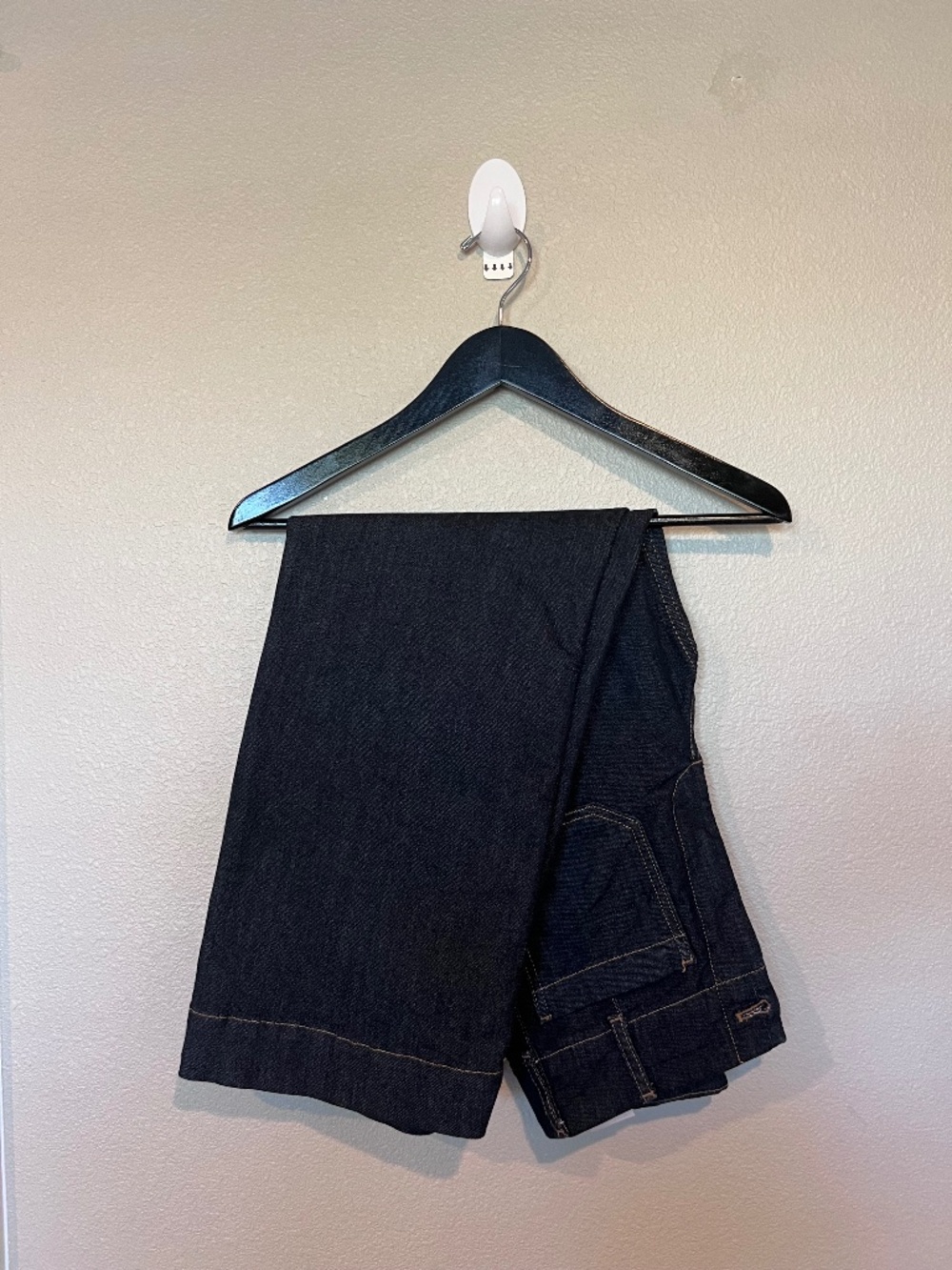 Anthropologie Maeve "The Colette" dark wash wide-leg ankle denim size 26